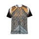 yanfind Adult Full Print T-shirts (men And Women) Light City Art Building Architecture Travel Door Window Castle Church Gate