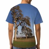 yanfind Adult Full Print Tshirts (men And Women) Landscape Trees California USA