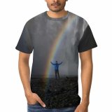 yanfind Adult Full Print T-shirts (men And Women) Light Landscape Storm Travel Motion Seashore Waterfall Rock Science Outdoors