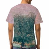 yanfind Adult Full Print T-shirts (men And Women) Bloom Botanic Botany Bush Calm Countryside Cultivate Daylight Daytime Field Flora Floral