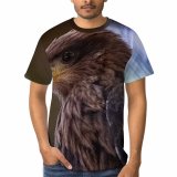 yanfind Adult Full Print T-shirts (men And Women) Bird Beak Eagle Portrait Outdoors Wild Wildlife Hawk Raptor Avian Falconry
