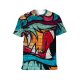 yanfind Adult Full Print T-shirts (men And Women) Art Wall Artistic Design Ghetto Mural Street Vandalism Visuals
