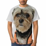 yanfind Adult Full Print T-shirts (men And Women) Builder Calm Carefree Comfort Confident Costume Curious Cute Dog Fluff Friendly