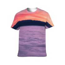 yanfind Adult Full Print T-shirts (men And Women) Beautiful Cloud Clouds Cloudscape Colorful Dawn Daylight Dramatic Dusk Foggy Landscape Mist