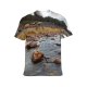 yanfind Adult Full Print Tshirts (men And Women) Area Beautiful Beauty Clear Cloud Cloudscape District Forest Grass Hill Idyllic Lagoon