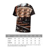 yanfind Adult Full Print T-shirts (men And Women) Architecture Buildings City Cityscape Exterior Facade Metal Skyscrapers Urban