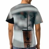 yanfind Adult Full Print T-shirts (men And Women) Aroma Bar Beverage Blurred Brew Café Cafeteria Caffeine Cappuccino Casual City Cocktail
