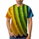 yanfind Adult Full Print T-shirts (men And Women) Bubbles Colorful
