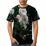 yanfind Adult Full Print T-shirts (men And Women) Aroma Bloom Botany Branch Bud Bush Calm Delicate Detail Elegant
