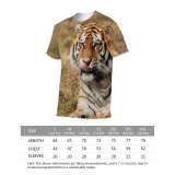 yanfind Adult Full Print T-shirts (men And Women) Attentive Blurred Carnivore Chordate Concentrate Dangerous Daytime Dead Enjoy Fauna Felidae Focus