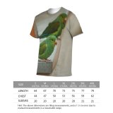 yanfind Adult Full Print T-shirts (men And Women) Beak Bird Blurred Building Calm Colorful Construction Daylight Daytime Detail