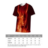 yanfind Adult Full Print Tshirts (men And Women) Flame Abstract Abstraction Addiction Aroma Aromatherapy Backdrop Beauty Colorful Colour Concept