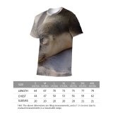 yanfind Adult Full Print T-shirts (men And Women) Fur Furry Lazy Pinniped Rest Resting Sand Sandy Sea Lion Seal Sleep