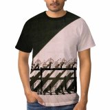 yanfind Adult Full Print T-shirts (men And Women) Bicycle Bike City Construction Contemporary Daylight Daytime District Empty Facility Industrial Infrastructure