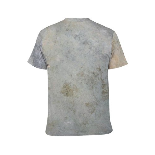 yanfind Adult Full Print T-shirts (men And Women) Abstract Aged Backdrop Beaten Building Cement City Concrete Cracks Cracked Damaged Decay