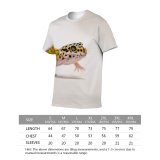 yanfind Adult Full Print T-shirts (men And Women) Pet Portrait Wild Wildlife Scale Endangered Species Camouflage Zoology Side Vertebrate