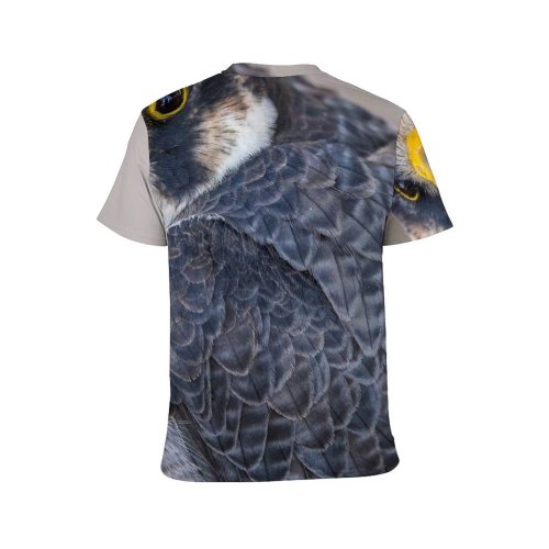 yanfind Adult Full Print T-shirts (men And Women) Flight Bird Beak Eagle Wild Wildlife Wing Feather Hawk Raptor Avian