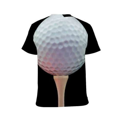 yanfind Adult Full Print T-shirts (men And Women) Ball Fun Health Golfer Leisure Club Recreation Proportion Round Disjunct