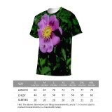 yanfind Adult Full Print Tshirts (men And Women) Mountains Snow Landscape Sky Clouds Winter