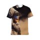 yanfind Adult Full Print T-shirts (men And Women) Cattle Cow Daylight Eyelash Fur Outdoors Side