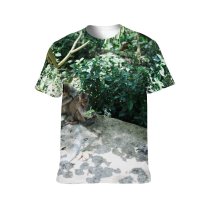 yanfind Adult Full Print T-shirts (men And Women) Biology Bush Calm Chill Colorful Creature Ecology Fauna Flora Fluff