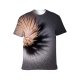 yanfind Adult Full Print T-shirts (men And Women) Abstract Biting Clean Design Elegance Isolated Macro Pick Sharp Skewer Tooth Toothpick