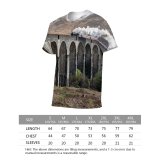 yanfind Adult Full Print T-shirts (men And Women) Arch Architecture Daylight Glenfinnan Viaduct Harry Potter Historic Landmark Landscape