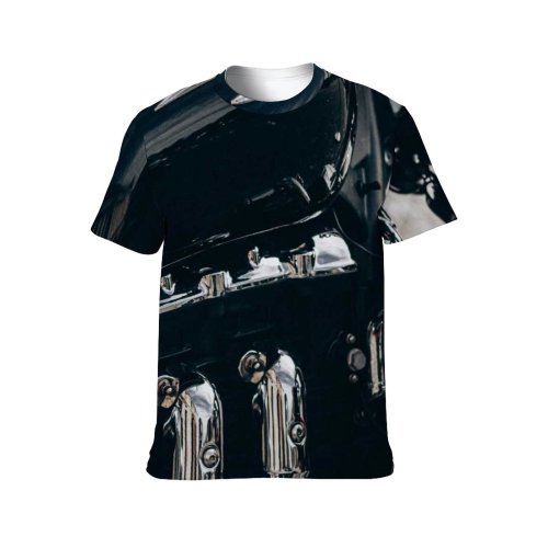 yanfind Adult Full Print T-shirts (men And Women) Bumper Chrome Clean Construction Design Detail Energy Engine Facility Fast Freedom