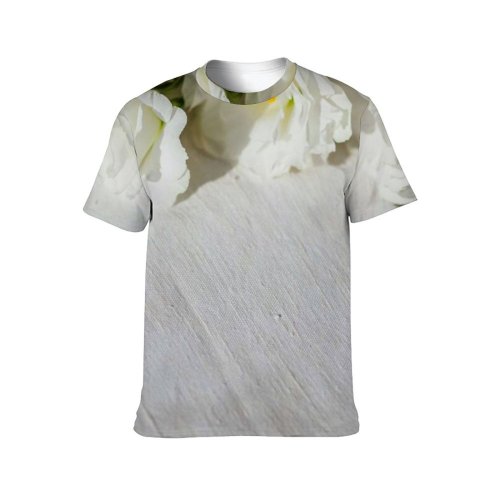 yanfind Adult Full Print T-shirts (men And Women) Arrangement Artificial Beauty Blurred Bouquet Bud Center Colorful Contemporary Creative Decorative