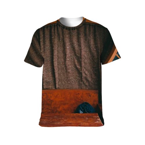 yanfind Adult Full Print T-shirts (men And Women) Architecture Bench Bookcase Bookshelf Cabinet Calm Cellphone Chair Comfort Cozy Creative Cushion