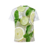 yanfind Adult Full Print T-shirts (men And Women) Citrus Cool Delicious Freshness Fruit Glass Health Healthy Icee Juice
