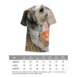 yanfind Adult Full Print T-shirts (men And Women) Alone Home Attention Attentive Box Calm Carpet Celebrate Charming Christmas