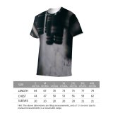 yanfind Adult Full Print T-shirts (men And Women) Barbell Dumbbells Fitness Gym Iron Jumping Rope Kg Kgs Kilogram Muscle