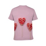 yanfind Adult Full Print T-shirts (men And Women) Candy Celebrate Colorful Creative Delicious Design Dessert Event February Festive Flatlay Form