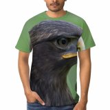 yanfind Adult Full Print T-shirts (men And Women) Bird Beak Eagle Portrait Wild Wildlife Hawk Raptor Avian Endangered