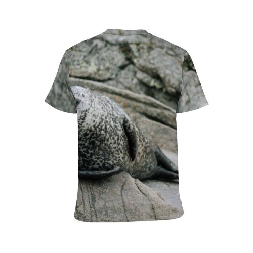yanfind Adult Full Print T-shirts (men And Women) Big Biology Boulder Calm Creature Danger Ecosystem Fauna Flipper Fluff Formation Fur