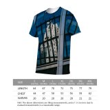 yanfind Adult Full Print T-shirts (men And Women) Architecture Attract Building Capital Center City Cloudless Construction Contemporary Corporate Design Detail