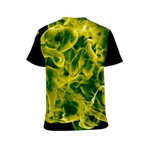 yanfind Adult Full Print T-shirts (men And Women) Abstract Beautiful Blaze Blazing Bonfire Burn Closeup Cozy Danger Design Detail Energy