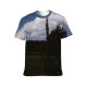 yanfind Adult Full Print T-shirts (men And Women) Landscape Trees Woods Forest Sky Clouds