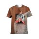 yanfind Adult Full Print T-shirts (men And Women) Wood Cute Farm Hen Outdoors Wild Rural Wildlife Feather Poultry Crest