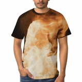 yanfind Adult Full Print T-shirts (men And Women) Firewood Hot Fireplace Flame Heat Energy Danger Bonfire Burn Ash Coal Burnt