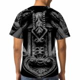 yanfind Adult Full Print T-shirts (men And Women) Architecture Art Decoration Door Historic Shot Metal Religion Sculpture Spirituality Statue