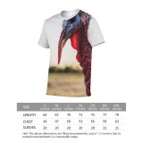 yanfind Adult Full Print T-shirts (men And Women) Attentive Beak Bird Watching Blurred Calm Countryside Creature Daylight Domesticated Ecology