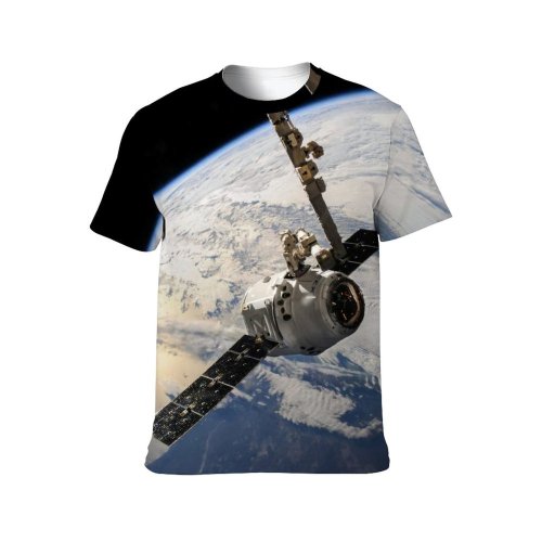 yanfind Adult Full Print T-shirts (men And Women) Astronaut Astronomy Atmosphere Aviation Exploration Flight Galaxy Planet Satellite Science Space