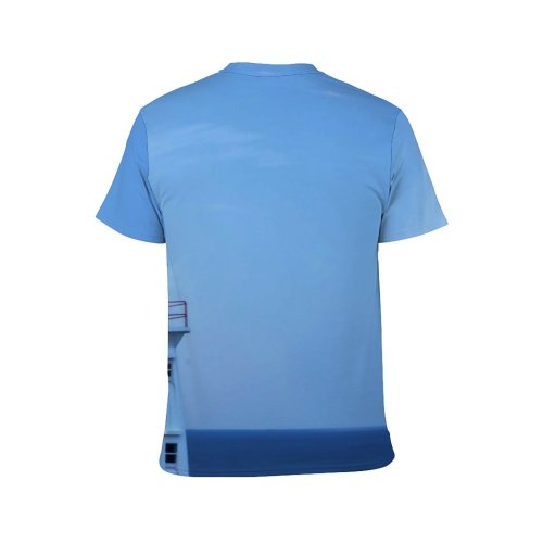 yanfind Adult Full Print T-shirts (men And Women) Lighthouse Clouds Light Ocean Atlantic Newfoundland Capespear Landscape Danger Safety Insurance