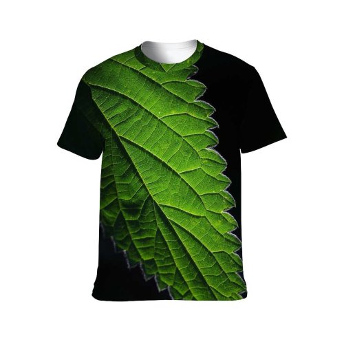 yanfind Adult Full Print T-shirts (men And Women) Leaf Plant
