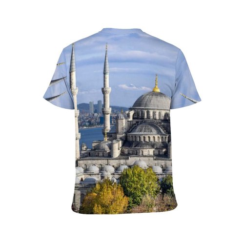 yanfind Adult Full Print T-shirts (men And Women) Sunset Outdoors Traditional Worship Sacred Byzantine