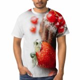 yanfind Adult Full Print T-shirts (men And Women) Appetizing Arrange Arrangement Bake Baked Bakery Berry Blueberry Blurred Cake Confection Cookery