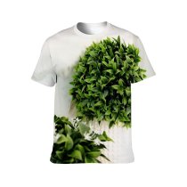 yanfind Adult Full Print T-shirts (men And Women) Bloom Botanic Botany Buxus Sempervirens Box Cultivate Decor Decoration Delicate