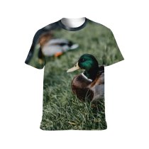yanfind Adult Full Print T-shirts (men And Women) Avian Beak Biology Bird Creature Drake Duck Fauna Feather Flock Fowl From